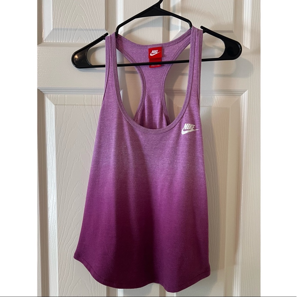 Women’s Nike Purple Ombré Tank Top